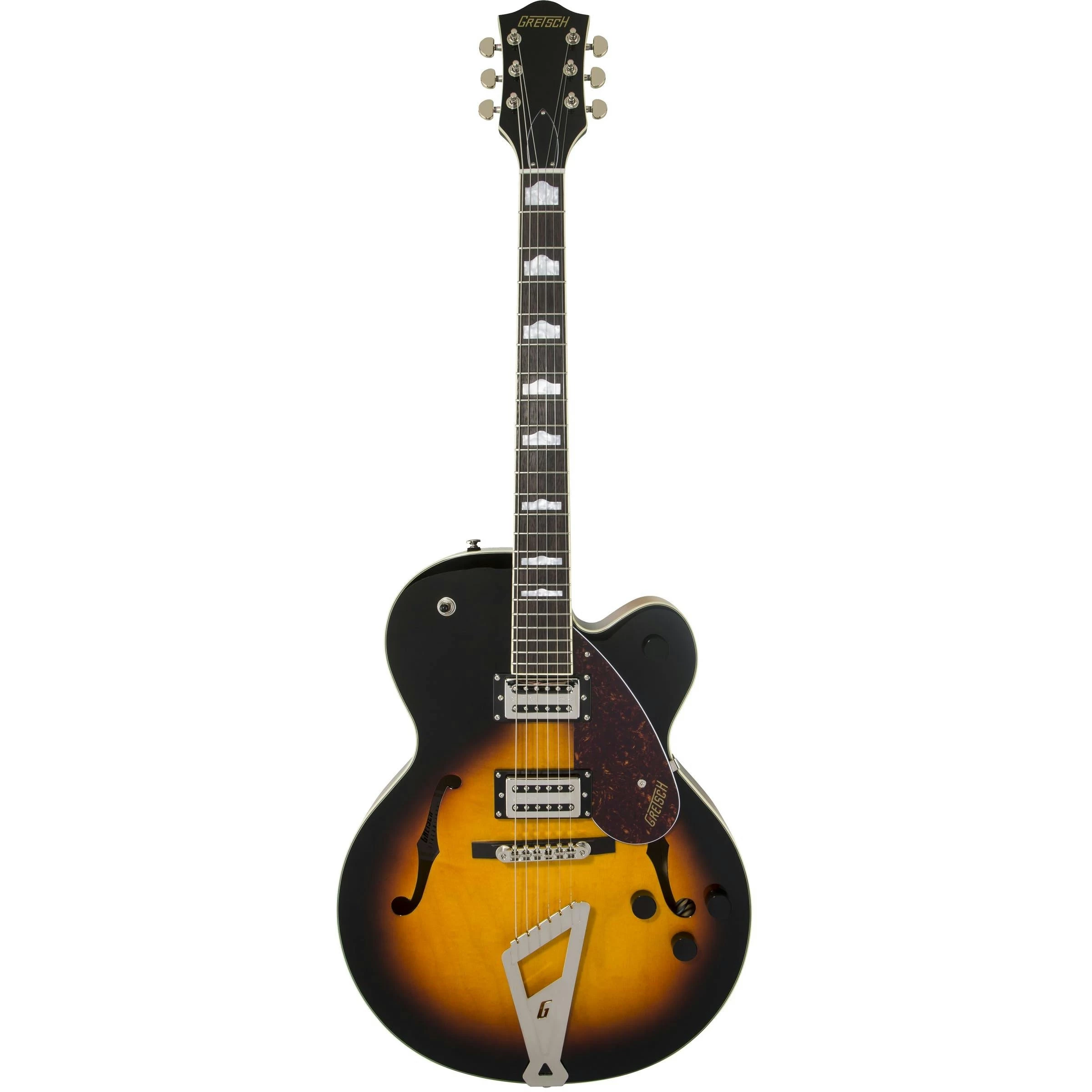 Gretsch G2420 Streamliner Hollow Body In Aged Brooklyn Burst 2 Gretsch G2420 Streamliner Hollow Body In Aged Brooklyn Burst - Image 2