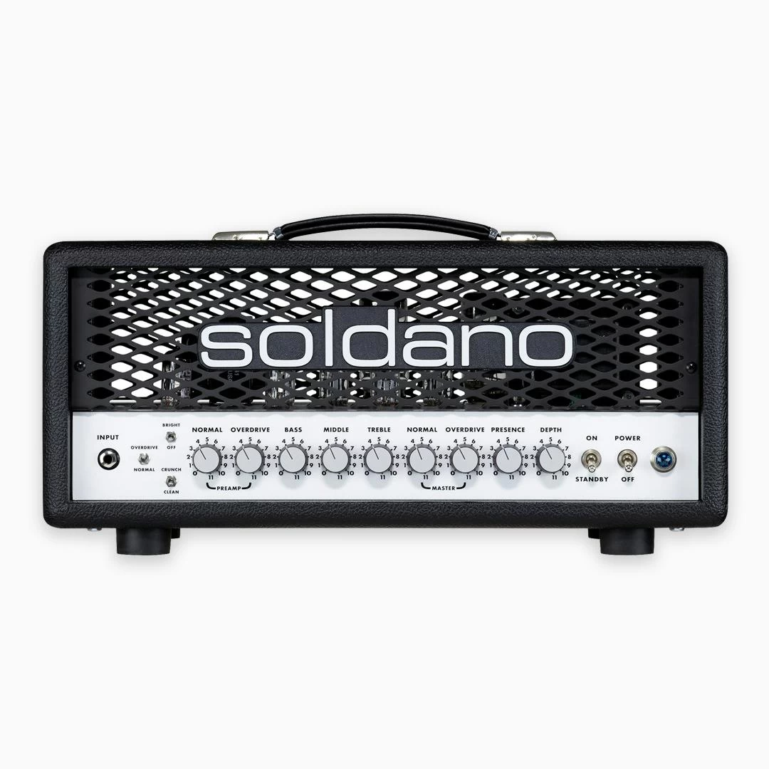 Soldano Super Lead Overdrive SLO-30 30W Classic Head 1 Soldano Super Lead Overdrive SLO-30 30W Classic Head