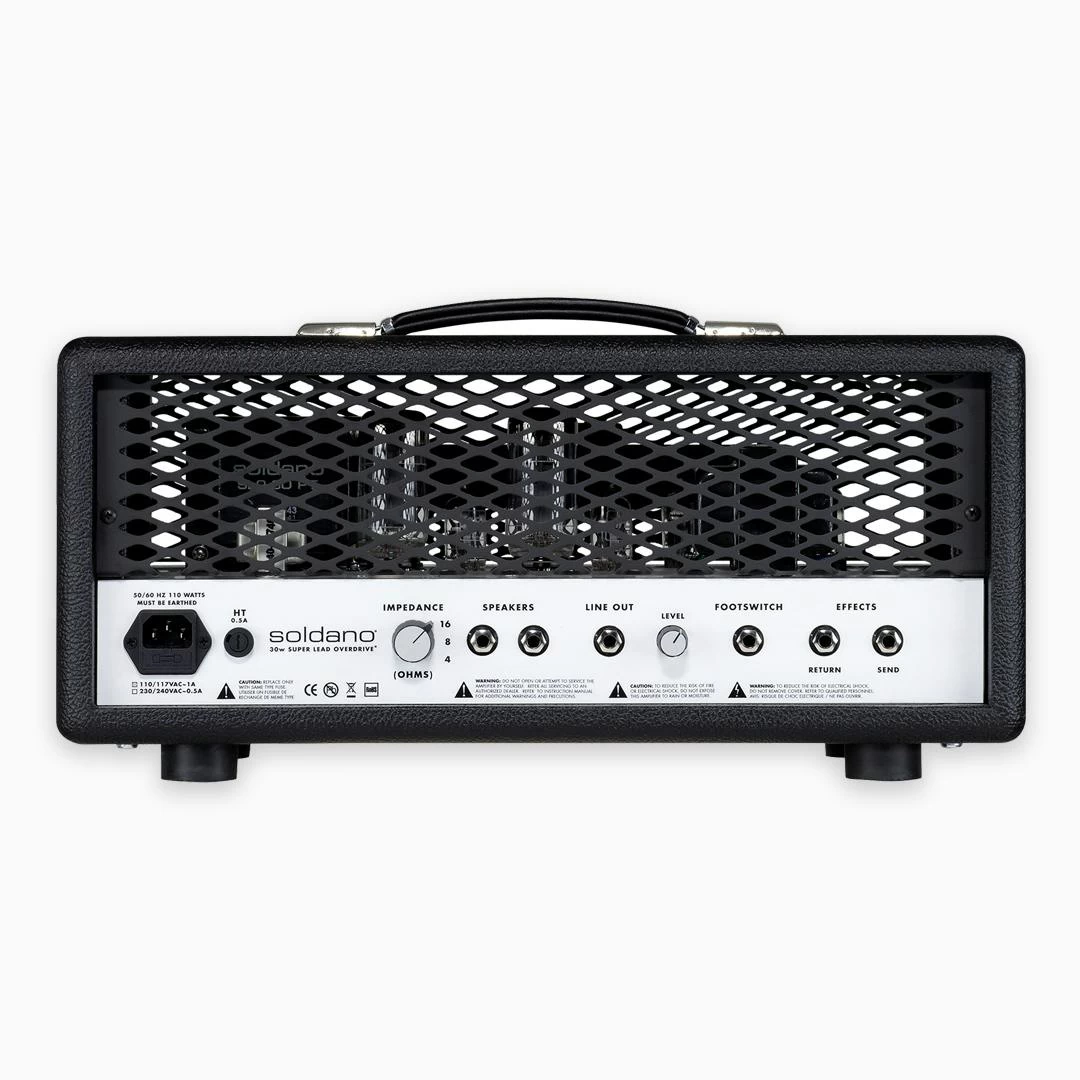 Soldano Super Lead Overdrive SLO-30 30W Classic Head 4 Soldano Super Lead Overdrive SLO-30 30W Classic Head - Image 4